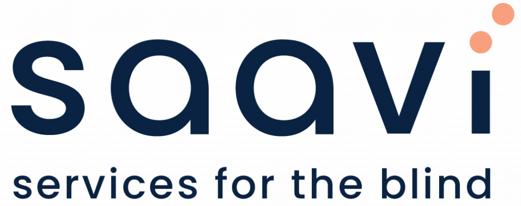 SAAVI Services for the Blind logo